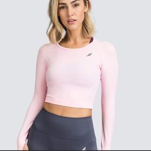 DOYOUEVEN seamless long sleeve crop, small